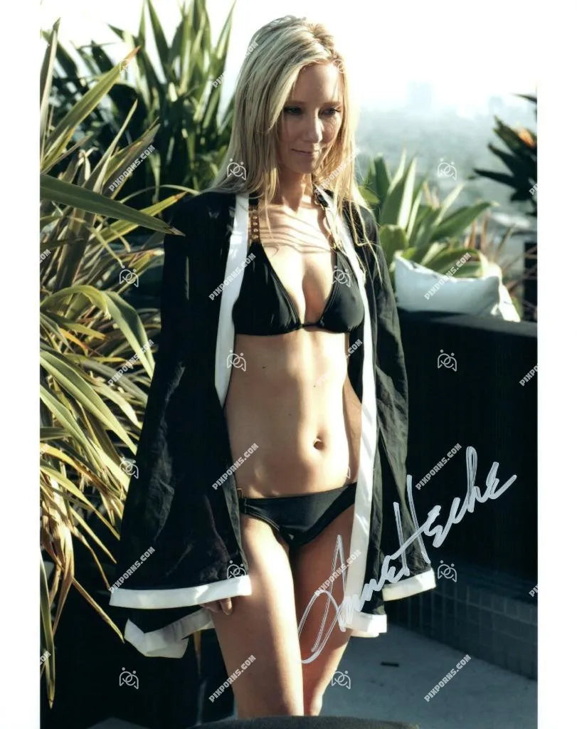 Anne Heche autographed portrait print – Pose 283 digital download and signed canvas