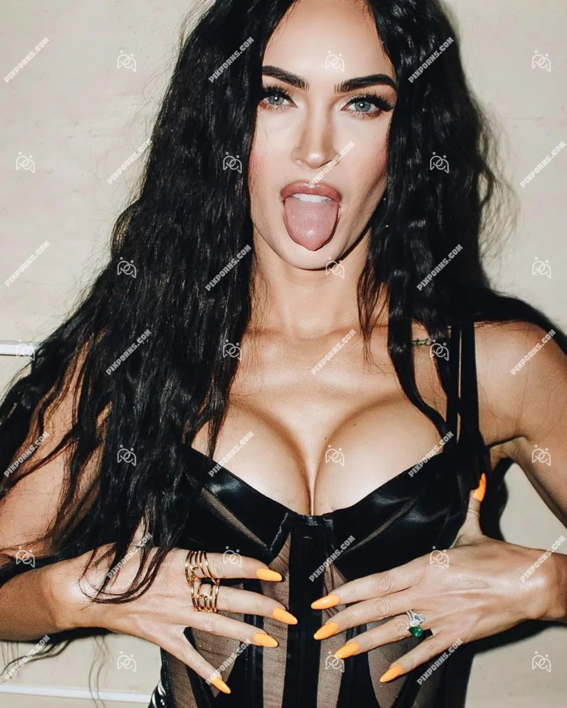Megan Fox collectible sexy art print download – Pose 463