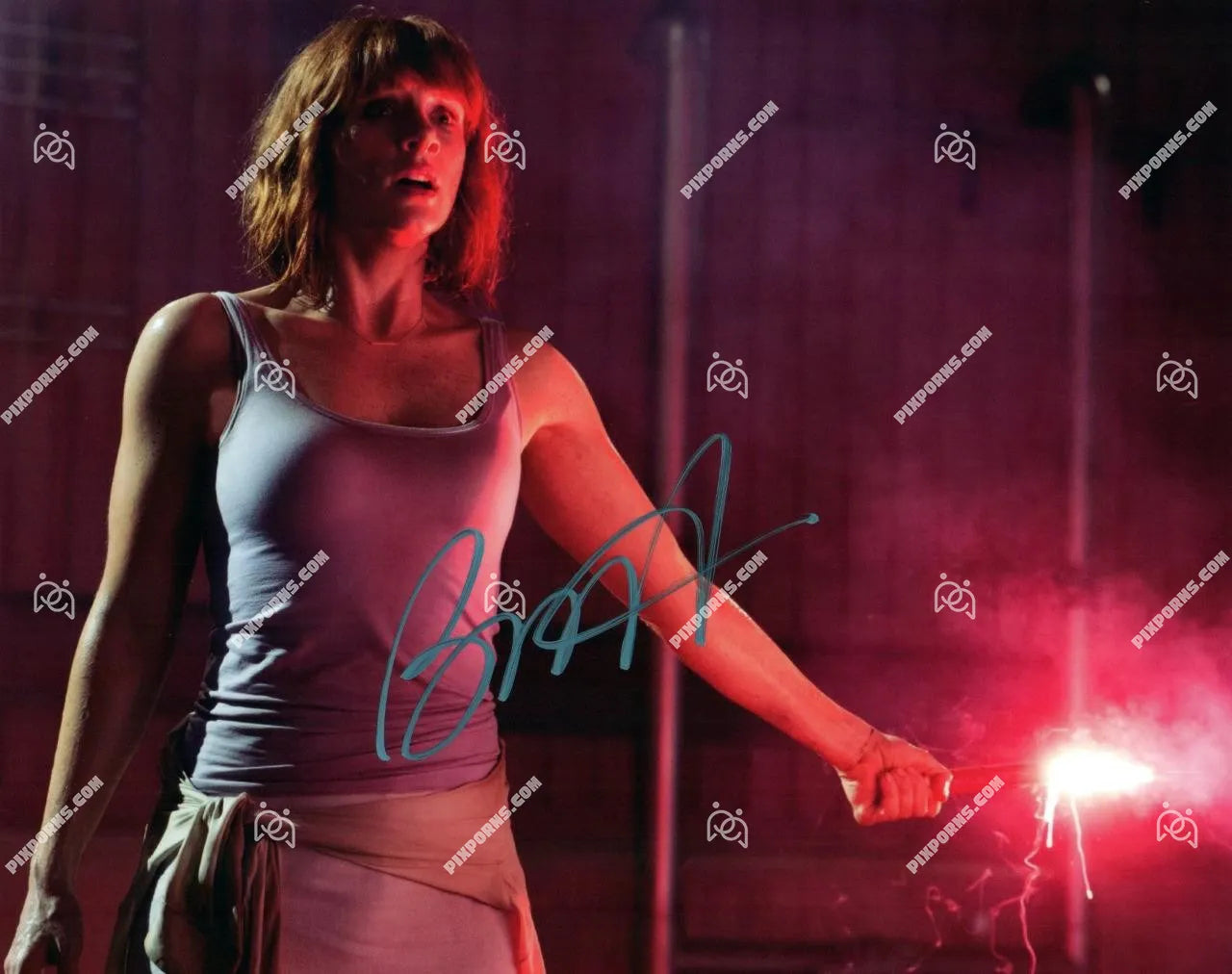 Bryce Dallas Howard autographed landscape print – Pose 293 digital download and signed canvas
