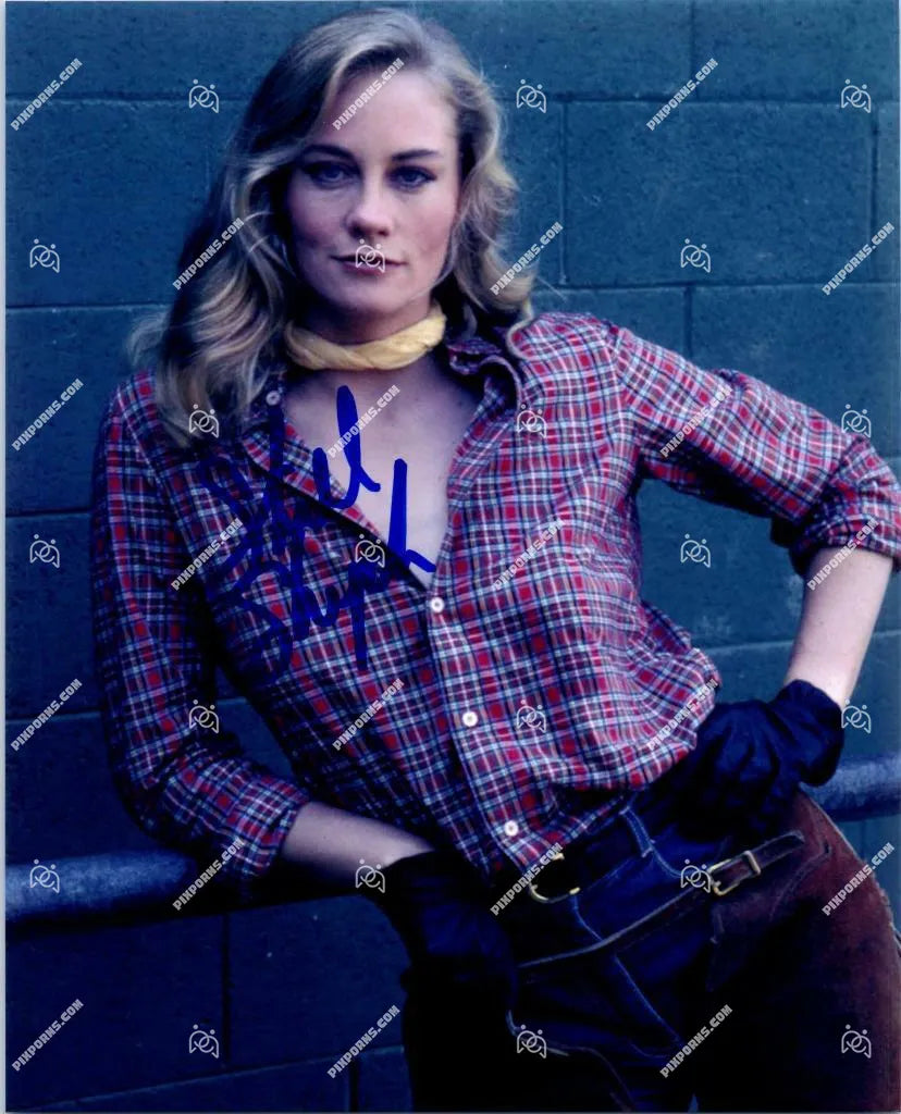 Cybill Shepherd autographed portrait art print – Pose 233 digital download and signed canvas