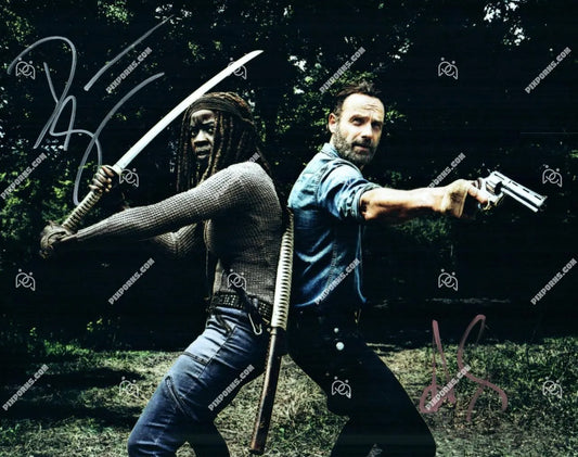 Danai Gurira autographed landscape portrait print – Pose 235 digital download and signed canvas