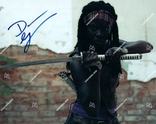 Danai Gurira autographed landscape print – Pose 252 digital download and signed canvas