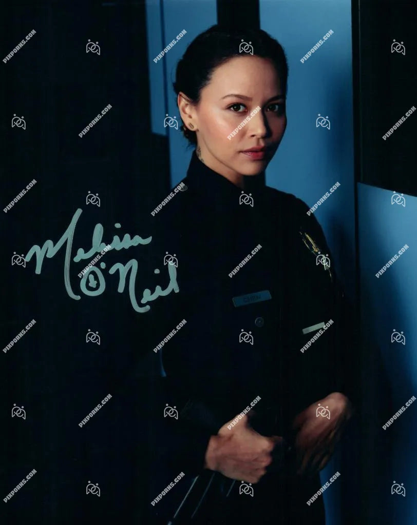 Melissa O’Neil autographed portrait print – Pose 244 digital download and signed canvas